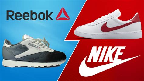 reebok vs nike running shoes.